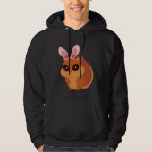 Easter Egg Hunt Bunny Ear Squirrel Easter Day 2023 Hoodie (Voorkant)