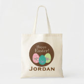 Easter Egg Hunt Custom Name Tas Unisex (Voorkant)
