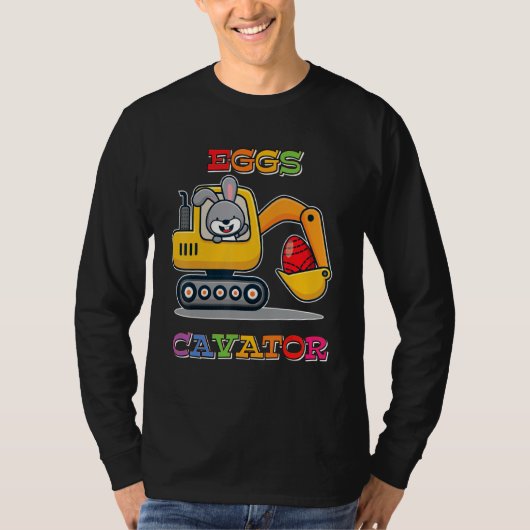 Easter Egg Hunt Eggs Cavator T-shirt (Voorkant)