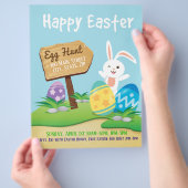 Easter Egg Hunt Event Flyer (Hand)