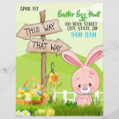 Easter Egg Hunt Event Flyer (Voorkant)