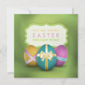 Easter Egg Hunt Family Picnic Kaart (Voorkant)