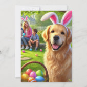 Easter Egg Hunt Holiday Fun Kaart (Achterkant)