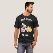 Easter Egg Hunt Is On Dabbing Bunny Candy kids  Sp T-shirt (Voorkant volledig)
