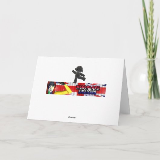 Easter Egg Hunt Kaart, Interactief plezier Feestdagen Kaart (Achterkant)