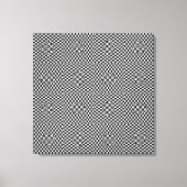 Easter Egg Hunt OpArt Canvas Afdruk (Voorkant)