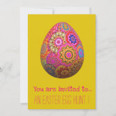 Easter Egg Hunt Paasei vrouwelijk paasei Kaart (Voorkant)