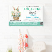 Easter Egg Hunt School of een kerkelijke inzamelin Spandoek (Insitu)