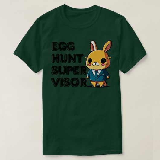 Easter Egg Hunt Supervisor 4 T-shirt (Design voorkant)