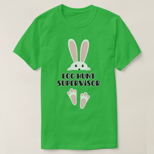 Easter Egg Hunt Supervisor 8 T-shirt (Design voorkant)