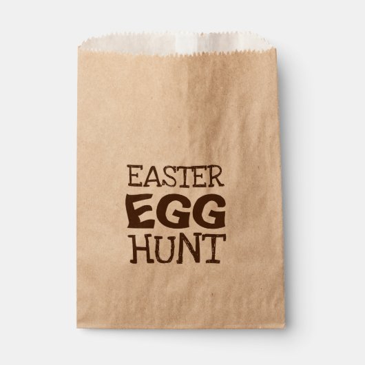 Easter Egg Hunt Typografie Bedankzakje (Voorkant)