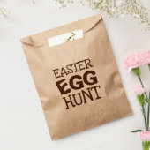 Easter Egg Hunt Typografie Bedankzakje (Gezegeld)