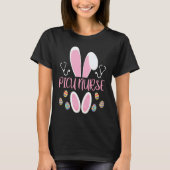 Easter Egg Hunting Rabbit Rn Easter Day Bunny PICU T-shirt (Voorkant)