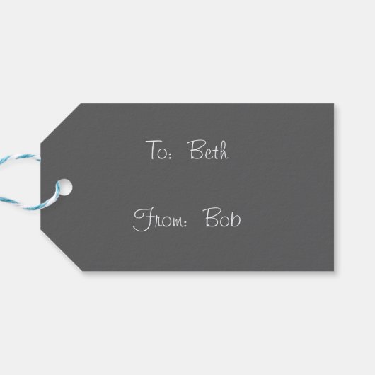  Easter Egg Lady Cadeaulabel (Achterkant Horizontaal)