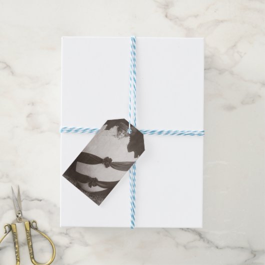  Easter Egg Lady Cadeaulabel (Met Touw)