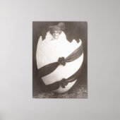  Easter Egg Lady Canvas Afdruk (Voorkant)