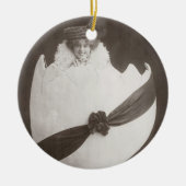  Easter Egg Lady Keramisch Ornament (Voorkant)