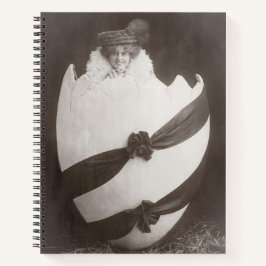 Easter Egg Lady Notitieboek