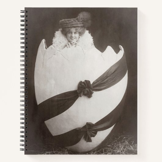 Easter Egg Lady Notitieboek (Voorkant)