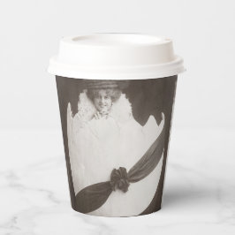  Easter Egg Lady Papieren Bekers