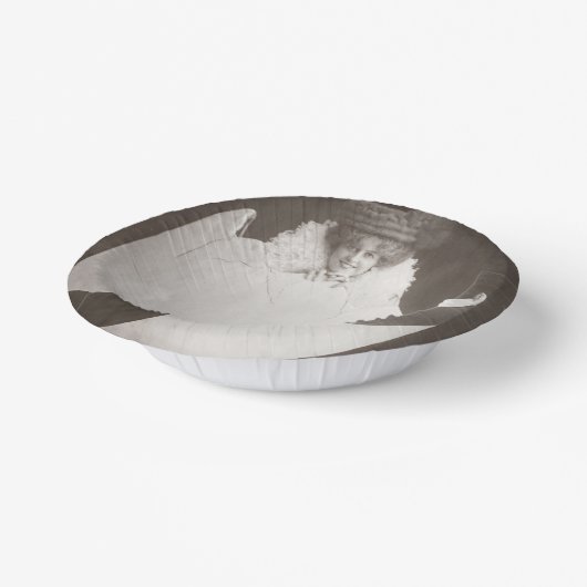 Easter Egg Lady Papieren Kommen (Gebogen)