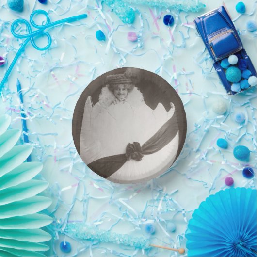  Easter Egg Lady Papieren Kommen (Feest)