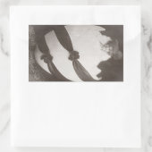  Easter Egg Lady Rechthoekige Sticker (Tas)