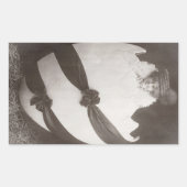  Easter Egg Lady Rechthoekige Sticker (Voorkant)