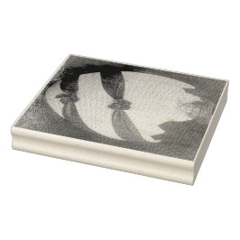 Easter Egg Lady Rubberstempel