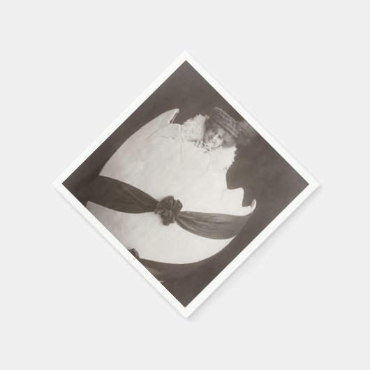  Easter Egg Lady Servet (Hoek)