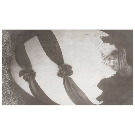  Easter Egg Lady Tafelkleed (Voorkant (Horizontaal))