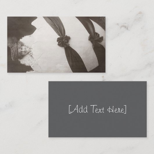  Easter Egg Lady Visitekaartje (Voorkant / Achterkant)