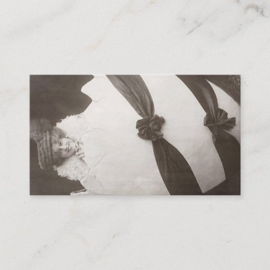  Easter Egg Lady Visitekaartje (Voorkant)