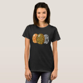 Easter Egg Leopard Zebra Giraffe Print Costumes T-shirt (Voorkant volledig)