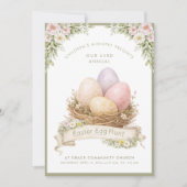 Easter Egg Nest | Easter Egg Hunt Kaart (Voorkant)