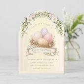 Easter Egg Nest | Easter Egg Hunt Kaart (Staand voorkant)