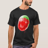 Easter Egg Painted Like A Strawberry For Easter T-shirt (Voorkant)