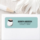 Easter Egg Return Address Label (Insitu)