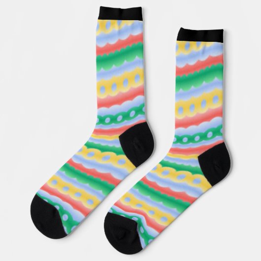 Easter Egg Socks Festive Easter Socks Customize Sokken (Links)