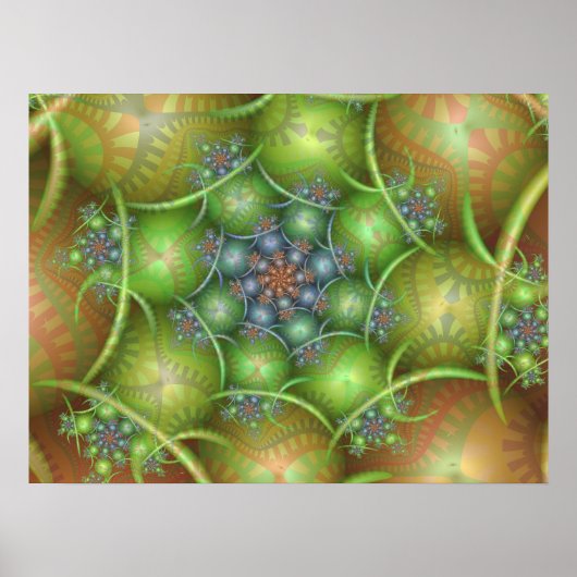 Easter Egg Spiral Poster (Voorkant)