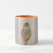 " easter egger " waterverf mok kippenkoffie (Midden)