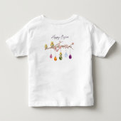 Easter Eggs Baby Chicks Happy Easter Kinder Shirts (Achterkant)