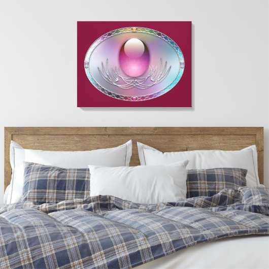 Easter Eggs Canvas afdrukken (Insitu (Slaapkamer))