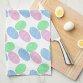 Easter Eggs Doodles  Theedoek (Quarter Fold)