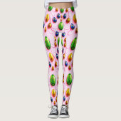 EASTER EGGS ~ Multicolored 3D ~  Leggings (Voorkant)