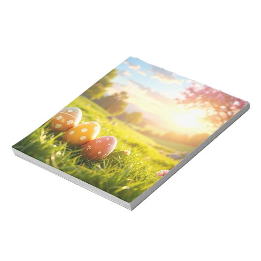 Easter eggs notitieblok (Linkerzijde)