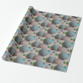 Easter Eggs Wrapping Paper Cadeaupapier