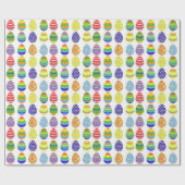 Easter eggs wrapping paper cadeaupapier (Vlak)