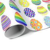 Easter eggs wrapping paper cadeaupapier (Rol Hoek)