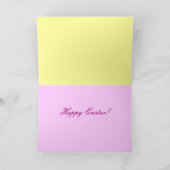 Easter Elephant Card Feestdagen Kaart (Binnen)